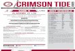 CRIMSON TIDE - Amazon S3 · information on current and historical Crimson Tide student-athletes, ... Faculty Athletics Representative Dr. James King FOOTBALL HISTORY First Season