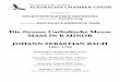 Bach Mass in B Minor Program Final - Australian Chamber … · Viola Christian Read, Dovi Hanner Cello Ellen Walker, Margaret Waugh Double-bass Chloe Smith Flute Greg Dikmans, 