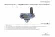 Rosemount 702 Wireless Discrete Transmitter - Emerson Rosemount Docume… · Rosemount™ 702 Wireless Discrete Transmitter. 2 ... EmersonProcess.com/Rosemount ... order Model 701PBKKF