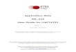 User Guide For LibFT4222 - FTDI · AN_329 User Guide For LibFT4222 Version 1.3 Document Reference No.: FT_001060 Clearance No.: FTDI#406 5 Product Page