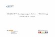 HiSET Language Writing Practice Test V01resources.clee.utk.edu/ccrtdi/CCR Assessment Resources/HiSET...-3-Directions This is a test of some of the skills involved in revising written