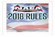 TABLE OF CONTENTS - NAGA Submission Grappling, … NAGA Competitor, Coach & Spectator Responsibilities • NAGA competitors, coaches and spectators are expected to maintain a professional