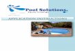 APPLICATION INSTRUCTIONS - Pool Solutions - Pool … · Web view(Updated 13/09/2017) APPLICATION INSTRUCTIONS BACKGROUND Pool Solutions offers a tough pool epoxy primer with a gloss