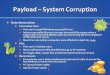 Payload – System Corruption - KOCWcontents.kocw.net/KOCW/document/2014/Chungang/hurjunbeom/10.pdf · Payload – System Corruption ... zSpamming zSniffing traffic ... Anti-Virus