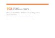 Microsoft Office 365 Services Migration Office 365 Online Services Migration... · Microsoft Office 365 Services Migration Service Description Published: June 2011 For the latest