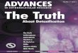 IN ORTHOMOLECULAR RESEARCH The Truthold.aor.ca/wp-content/uploads/2012/10/Advances-Vol3-6-Detox1.pdf · Volume 3 Issue 6 ADVANCES in orthomolecular research 1 The Truth about Detoxification