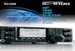 HF/VHF/UHF TRANSCEIVER - icom.co.jp · Digital twin PBT and IF shift PBT operation example Twin PBT IF shift Main Sub band band ... The satellite mode synchronizes the uplink (transmitting)