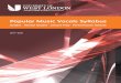 Popular Music Vocals Syllabus - London College of Musiclcme.uwl.ac.uk/media/1457/popular-music-vocals-syllabus-2017.pdf · Popular Music Vocals Syllabus ... (LCM) is one of the 
