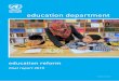 education department - UNRWA · PS Perceptional Survey ... protection, disability, youth) 12 annex 1: indicator matrix – baselines, targets, ... education has enabled the HQ Education