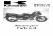 Motorcycle Parts List - VELLUMvitek.vellum.cz/manualy/Kawasaki GPX750R Parts Manual.pdfSTANDS 111 STARTER MOTOR 113 SWINGARM 115 TAILLIGHTS 117 TIRES 119 TRANSMISSION 121 TURN SIGNALS