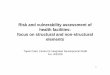 Risk and vulnerability assessment of health facilities ... · Risk and vulnerability assessment of ... Field manual on capacity assessment of health facilities responding ... –