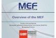 Overview of the MEF - EANTC · Overview of the MEF Carsten Rossenhoevel ... NMS, OSS and BSS operations ... • Nortel Networks Corp