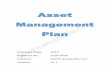 Asset Management Plan Template - Wikifinancepediawikifinancepedia.com/.../uploads/2017/03/Asset-Management-Plan.pdf · The Introduction section describes the purpose, background,