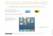 How to Use the Teaching Strategies GOLD … · How to Use the Teaching Strategies® GOLD™ Documentation App Version 2.3 for iPhone Download the App ... On the Progression Preview