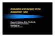 Evaluation and Surgery of the Eustachian Tube - … · Evaluation and Surgery of the Eustachian Tube Wayne K. Robbins, D.O., F.A.O.C.O. Ear Nose and Throat Associates Grand Blanc,