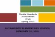 Florida Standards Assessments (FSA) Spring 2015€¦ ·  · 2015-01-21Florida Standards Assessments (FSA) Spring 2015 ALTAMONTE ELEMENTARY SCHOOL JANUARY 22, ... •ELA Question