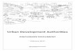 Urban Development Authorities - Ministry of Business ... Urban Development Authorities: Discussion Document Table of contents Section 1: Overview of Urban Development Authorities 5