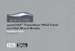 guestLINK PowerWave PW4A Panel and Wall-Mount Models Install Guide.pdf · guestLINK™ PowerWave PW4A Panel and Wall-Mount Models Installation Guide 8820-00291 AV69102-XXX-XXX
