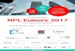 NPL Europe 2017 autumn - PLMJ Advogados - Sociedade …€¦ · 28-29 September, London - Radisson Blu Portman Hotel 6th Annual Summit NPL Europe 2017 AUTUMN CONFERENCE Block Sponsors