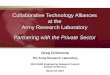 Collaborative Technology Alliances at the Army … · Collaborative Technology Alliances at the ... 2010 ASEE Engineering Research Council Annual Conference ... Distributed multi-user