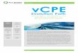 Evolution Path - Accedian · Evolution Path Driving agility, cost-efficiency, and ... (IDC, October 2014) ... vCPE solutions to Colt Technology Services,