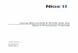 MicroC/OS-II on Nios II Tutorial ® II version 4.1 SP1 ... 1–2 Altera Corporation Using MicroC/OS-II RTOS with the Nios II Processor Tutorial ... exercises some of the basic features