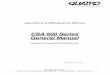 CSA 600 Series General Manual - Quatro Air Technologies · CSA 600 Series General Manual Applicable For Models CSA-625 ... CSA-600 series should be placed as close as possible to