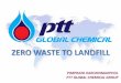 PTT GLOBAL CHEMICAL GROUP - FTIPCftipc.or.th/uploads/userfiles/file/02 PTTGC Group_Zero Waste to... · PTT GLOBAL CHEMICAL GROUP ... BUSINESS FLOW CHART Fully integrated petrochemical