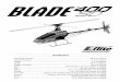 Specifications - Heli Blade · Specifications Main Rotor Diameter ... please call for a Return Merchandise Authorization ... as well as Visa, MasterCard, 