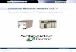 Schneider Modicon Modbus PLC’s - Beijer Electronicsftc.beijer.se/files/C125728B003AF839... · Schneider Modicon Modbus PLC’s ... simulator using cables supplied with Modems Ensure