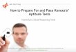 How to Prepare For and Pass Kenexa’s* Aptitude Tests · ... Practice inflation and currency exchange questions. ... For more Kenexa-style Numerical and Financial ... For Kenexa-style