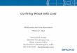 Co-firing Wood with Coal - The McIlvaine Company · Co-firing Wood with Coal Desmond Smith BRUKS Rockwood Inc. West Coast Office Snohomish, Washington, USA 360.348.2220 des@bruks.com