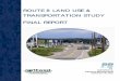 ROUTE 8 LAND USE & TRANSPORTATION STUDY … 8 Land Use Final Report...ROUTE 8 LAND USE & TRANSPORTATION STUDY FINAL REPORT Submitted by: ... intersection of Route 8 with Stevenson