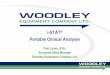 i-STAT Portable Clinical Analyser - Woodley Equipment · • Periods of high stress - major surgery, trauma, hypovolemia when glucose levels rise • Compromised oxygen delivery -