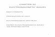 CHAPTER 32 ELECTROMAGNETIC WAVES - …people.physics.tamu.edu/adair/phys208/chapt32/CHAPTER 32.pdfCHAPTER 32 ELECTROMAGNETIC WAVES BASIC CONCEPTS PROPAGATION OF LIGHT ELECTROMAGNETIC