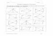 KM 654e-20141118112211 · Name - Period - Triangle Congruence Worksheet For each pair to triangles, state the postulate or theorem that can be used to conclude that the triangles