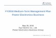 FY2018 Medium-Term Management Plan Power Electronics … · FY2018 Medium-Term Management Plan Power Electronics Business ... FY2018 Medium-Term Management Plan ... Parallel modules