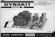 Dynaco Mark II · Your Dynakit Mark II is a complete 50 watt power amplifier ... including the new Dynaco A-430output trans ... Connect blue-whitewire to pin 3 of VI (S) 