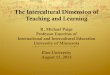 The Intercultural Dimension of Teaching and Learningblogs.elon.edu/tlc2013/files/2013/05/Elon-PDF-IC-Teaching-and... · The Intercultural Dimension of Teaching and Learning R. Michael