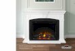 DECOR ELECTRIC MANTEL PACKAGES … ELECTRIC MANTEL PACKAGES ... The ULTRA ™ LED lights and convenient remote control enhance the allure of the Ascent