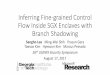 Inferring Fine-grained Control Flow Inside SGX Enclaves ... · Inferring Fine-grained Control Flow Inside SGX Enclaves with Branch Shadowing ... Attack demo https: 