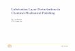 Lubrication Layer Perturbations in Chemical-Mechanical Polishing · Lubrication Layer Perturbations in Chemical-Mechanical Polishing Dr. Len Borucki CTO, Araca, Inc. LJB - MPI 2005