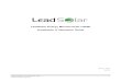LeadSolar Energy Microinverter LS600 Installation ... · LS600 Installation and Operation Guide 1 . LeadSolar Energy Microinverter LS600 . Installation & Operation Guide . Dec 31,