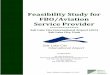 Feasibility Study for FBO/Aviation Service Provider · Feasibility Study for FBO/Aviation Service Provider ***** Salt Lake City International Airport (SLC) Salt Lake City, Utah Prepared