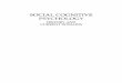 SOCIAL COGNITIVE PSYCHOLOGY - link.springer.com978-1-4615-5843-9/1.pdf · Barone, David F. Social cognitive psychology : ... Annette Stanton, Julie Verette, and Beatrice A. Wright