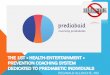 THE 1ST «HEALTH-ENTERTAINMENT» … diabetes is the only solution! melsao pitchdeck confidential page 5 good news: t2 diabetes is reversible & preventable at the state of prediabetes