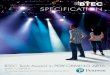 SPECIFICATION - Edexcel · Centre and qualification approval 45 ... Pearson BTEC Level 1/Level 2 Tech Award in Performing Arts – Specification – 2 Issue 1 