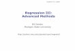 Regression III: Advanced Methodspolisci.msu.edu/jacoby/icpsr/regress3/lectures/week4/15.Loess.pdf · Regression III: Advanced Methods ... • The linear model is desirable because