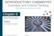 Introductory Chemistry: Concepts & Connections 4th … · Chapter 6 2 Arrangement of the Elements • Chemists had been looking for a method to classify the elements. • In 1829,