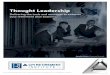 Thought Leadership - napa-net.org · 9 CPI Qualified Plan Consultants, Inc., a member of CUNA Mutual Group Thought Leadership cpIREtIREMENt INSTITUTE Most successful advisors …